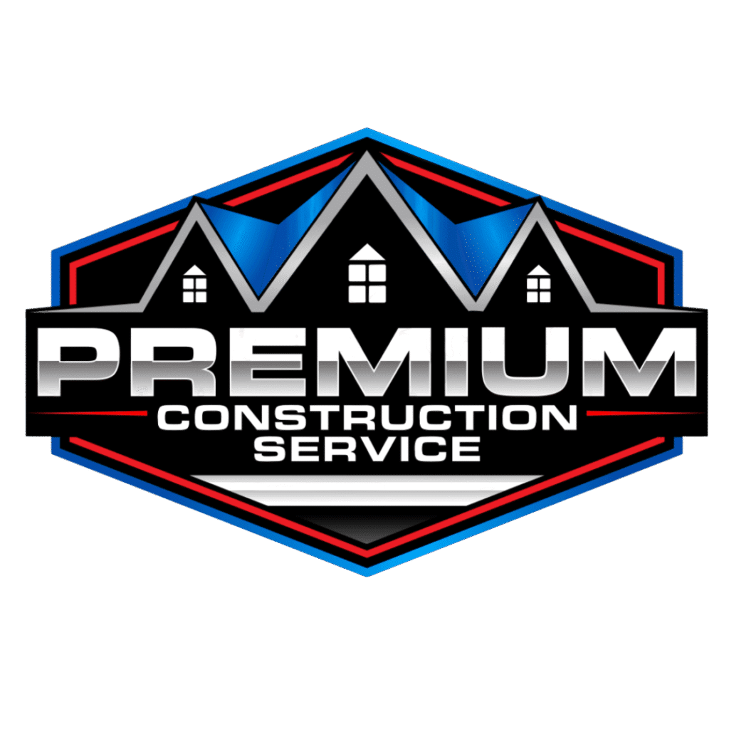 premium construction logo